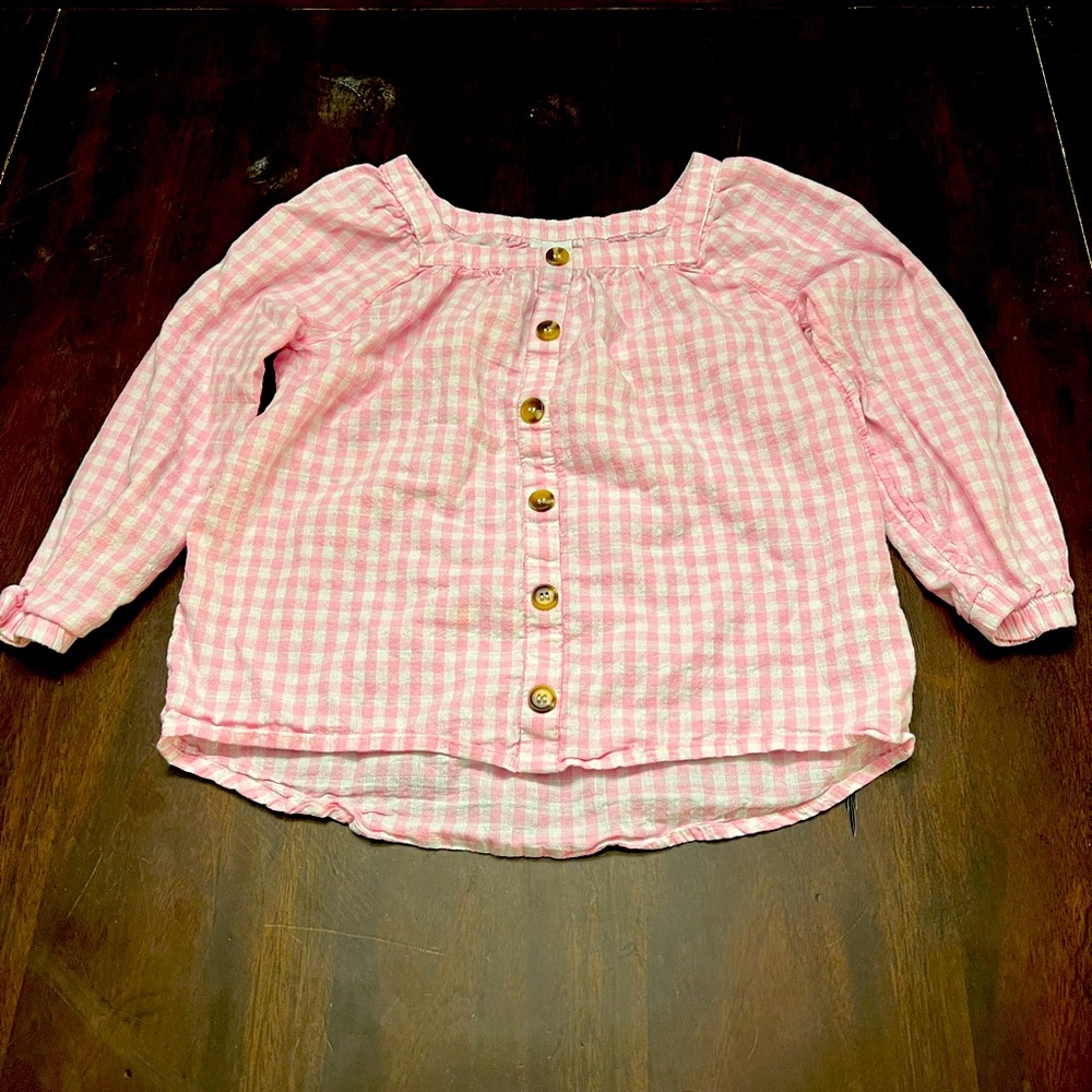 Faux Button Shirt